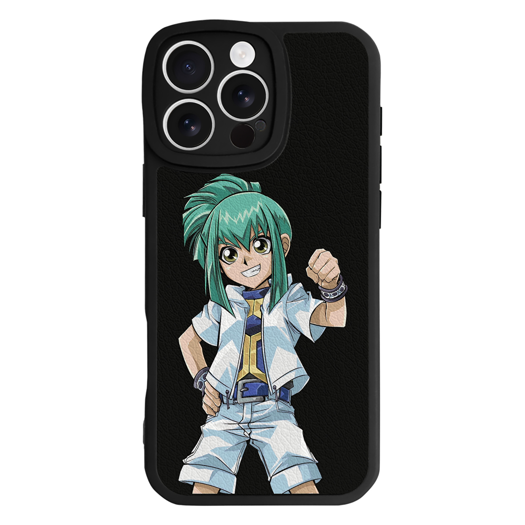 遊☆戯☆王 Yu-Gi-Oh! 【iPhone 16シリーズ対応】シリコンスマホケース（レザー調） 材質：シリコン